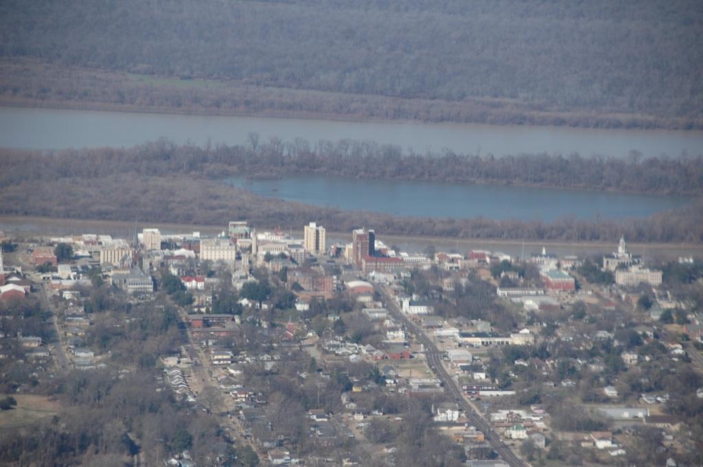 Aerial Photos of Vicksburg, MS from Cessna 182